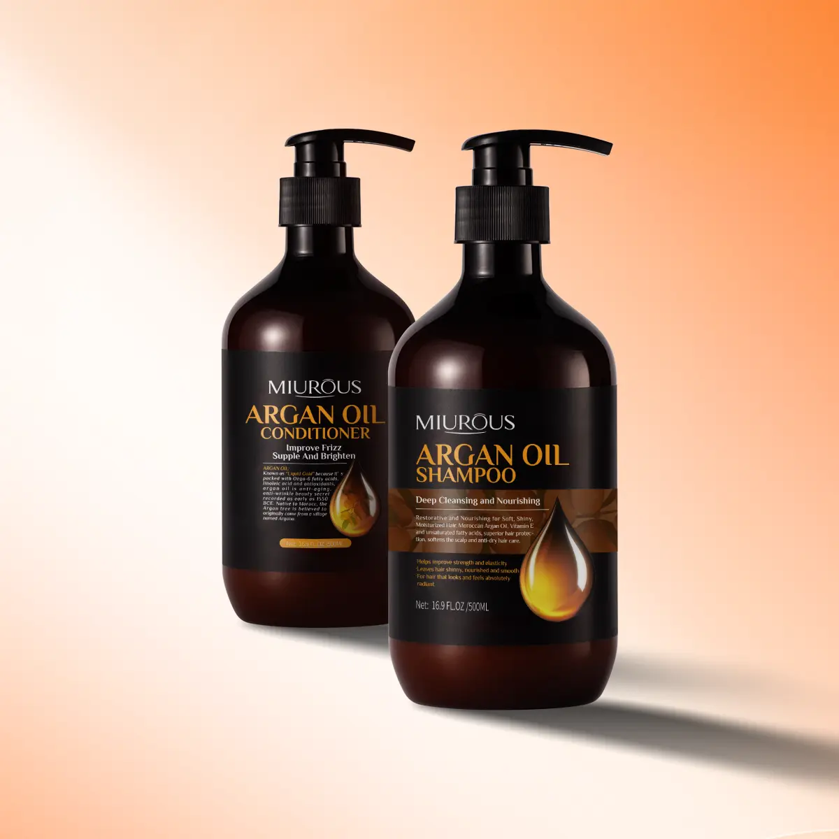 BAWEI argan Shampoo and Conditioner