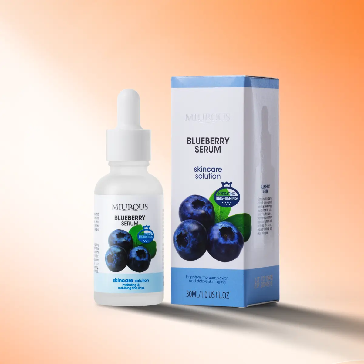 Natural Blueberry Moisturizing Serum